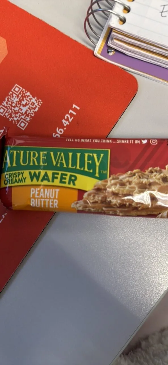 Crispy Creamy Wafer Peanut Butter by Nature Valley - Tier E kids snack