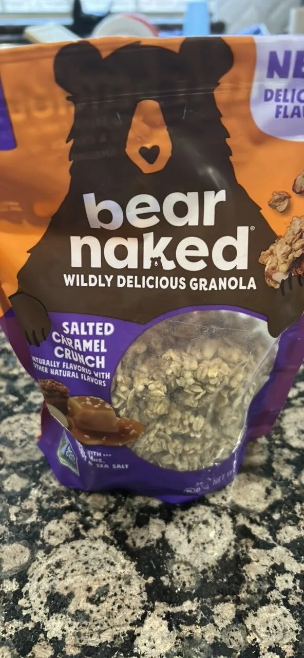 Salted Caramel Crunch Granola by Bear Naked - Tier E kids snack