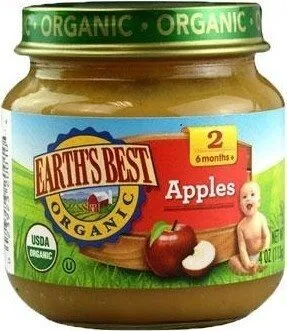 Apples Stage 2 by Earth's Best - Tier B kids snack
