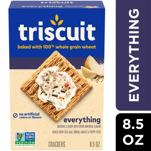 Everything Crackers (100% Whole Wheat) by Triscuit - Tier C kids snack