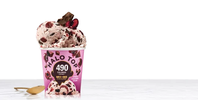 Cherry Chocolate Chunk by Halo Top - Tier E kids snack