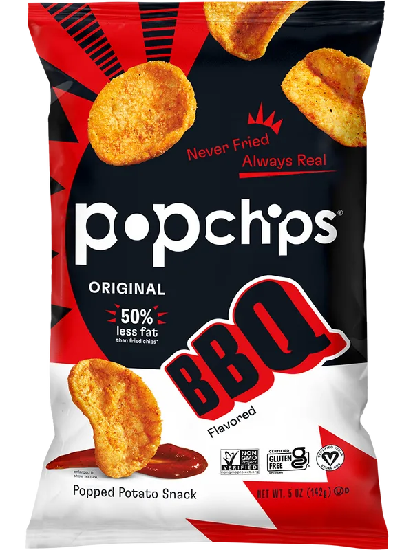 BBQ Potato Chips by Popchips - Tier B kids snack