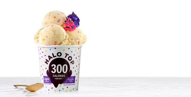 Birthday Cake by Halo Top - Tier D kids snack