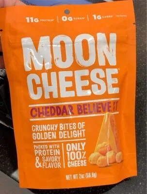 Cheddar Believe It by Moon Cheese - Tier A kids snack