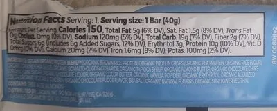 Protein bar chocolate brownie by Orgain - Tier D kids snack