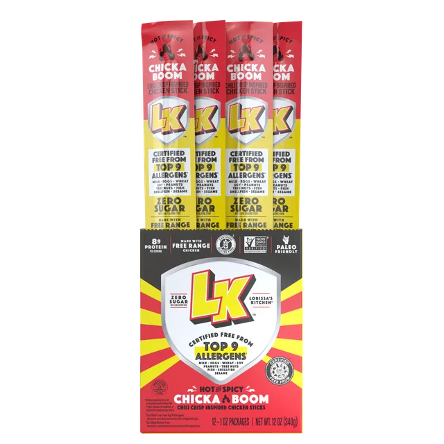 Chicka Boom Chicken Sticks by Lorissa's Kitchen - Tier B kids snack
