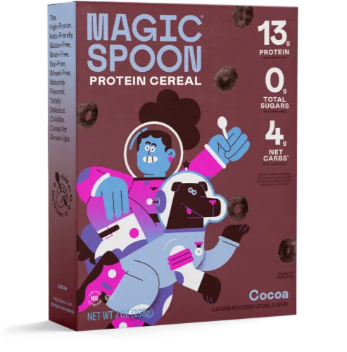 Protein Cereal Cocoa by Magic Spoon - Tier A kids snack