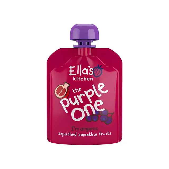 The Purple One Squished Smoothie Fruits by Ella's Kitchen - Tier E kids snack