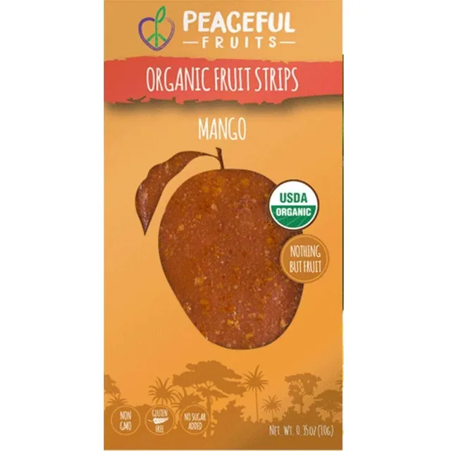 Organic Tropical Fruit Strip by Peaceful Fruits - Tier B kids snack