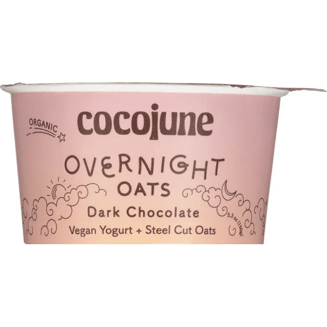 Dark Chocolate Overnight Oats by Cocojune - Tier C kids snack