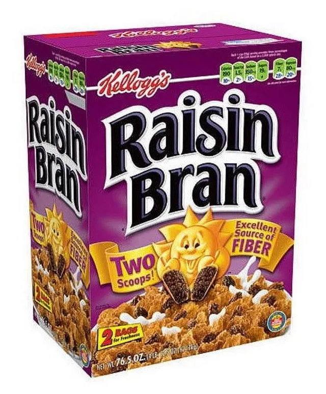Raisin Bran Cereal by Raisin Bran - Tier E kids snack