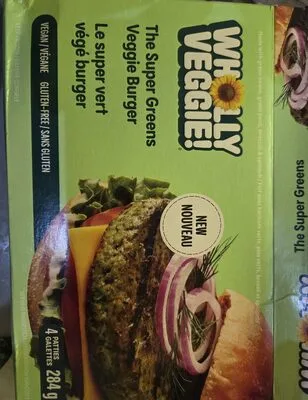 The Super Greens Veggie Burger by Wholly Veggie - Tier B kids snack