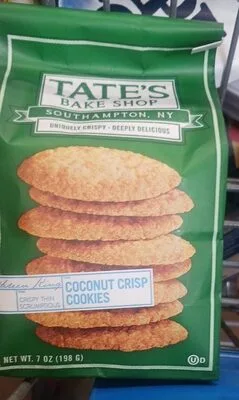 Coconut Crisp Cookies by Tate's Bake Shop - Tier E kids snack