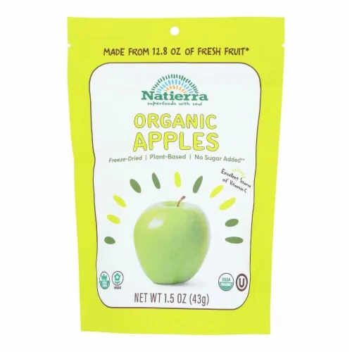 Organic Freeze-Dried Apple Slices by Natierra - Tier B kids snack