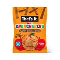 Apple + Cinnamon Crisps by That's It - Tier B kids snack