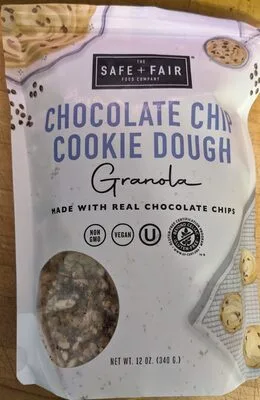 Chocolate Chip Cookie Dough Granola by Safe + Fair - Tier E kids snack
