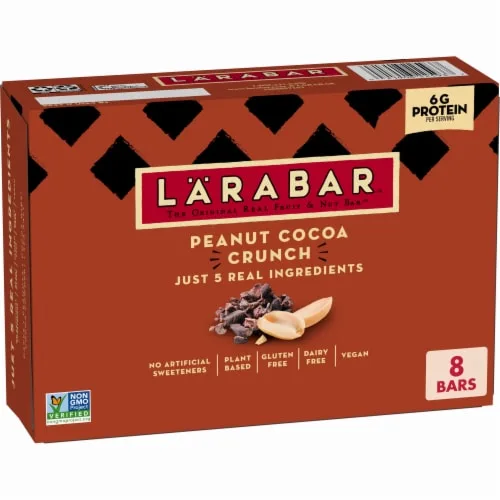 Peanut Cocoa Crunch by Larabar - Tier B kids snack