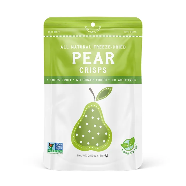 Freeze-Dried Pear Crisps by Nature's Turn - Tier B kids snack