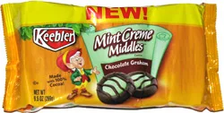 Keebler, mint creme middles cookies, chocolate graham by Keebler - Tier E kids snack