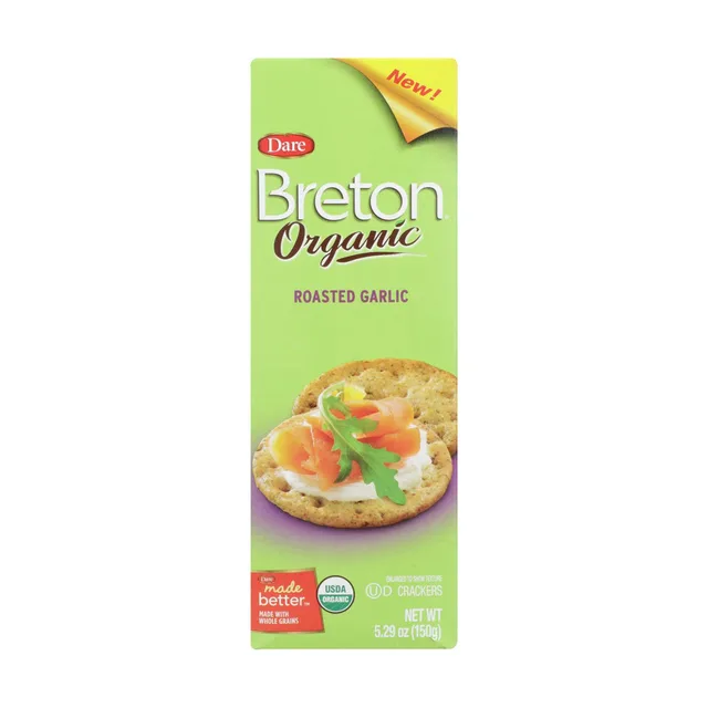 Organic Crackers by Dare - Tier B kids snack
