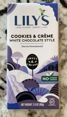 Cookies & Cream White Chocolate Style Bar by Lily's - Tier B kids snack