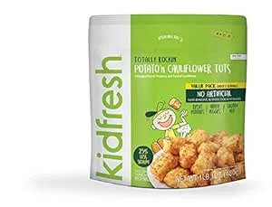 TOTALLY ROCKIN' POTATO'N CAULIFLOWER TOTS by Kidfresh - Tier A kids snack