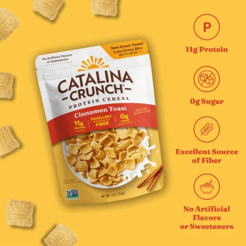 Cinnamon Toast by Catalina Crunch - Tier A kids snack