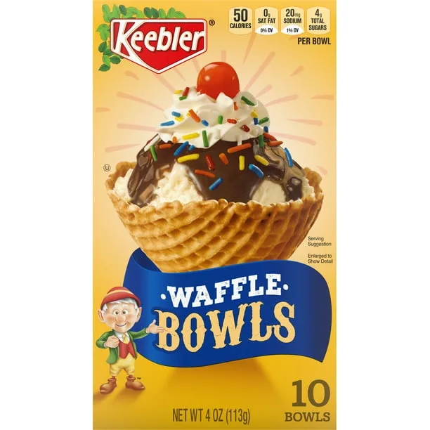 Keebler Waffle bowls by Keebler - Tier D kids snack