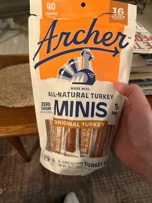 Turkey Sticks by Country Archer - Tier A kids snack