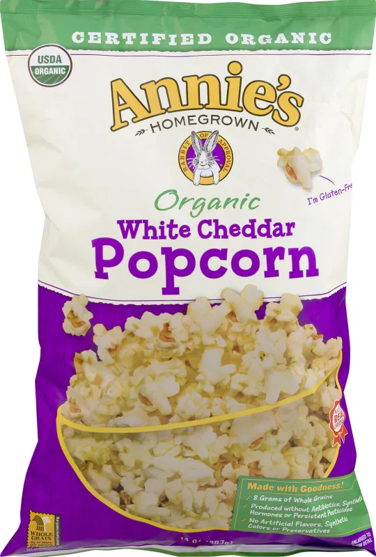 Organic Popcorn by Annie's Homegrown - Tier C kids snack