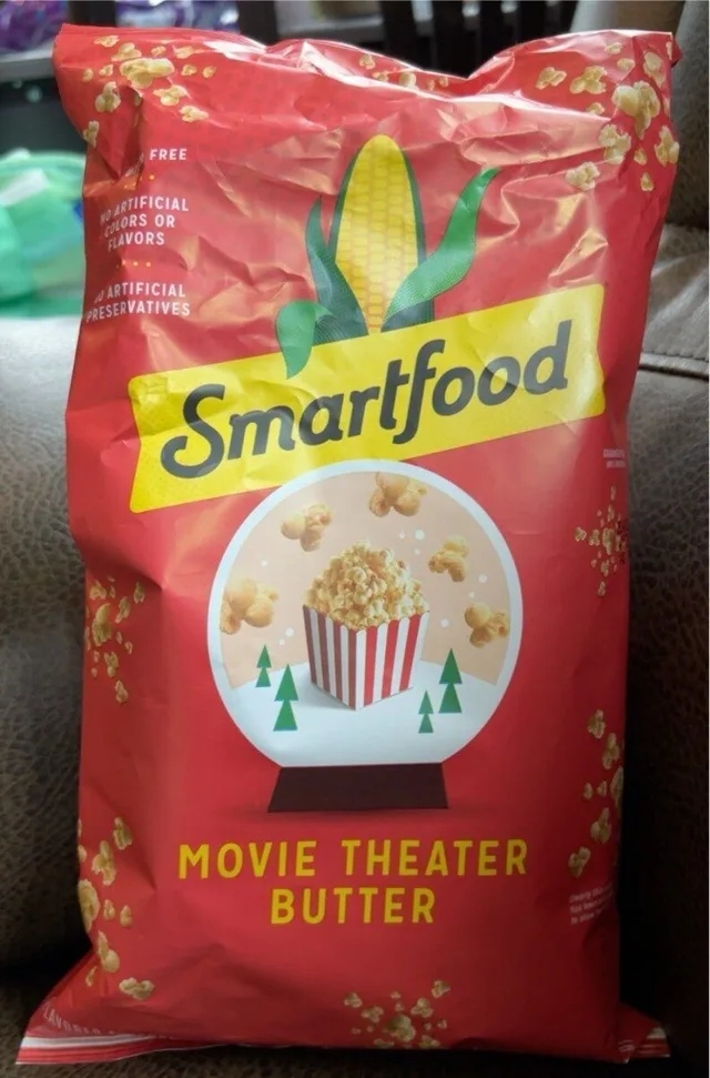Movie theater butter popcorn by Smartfood - Tier A kids snack