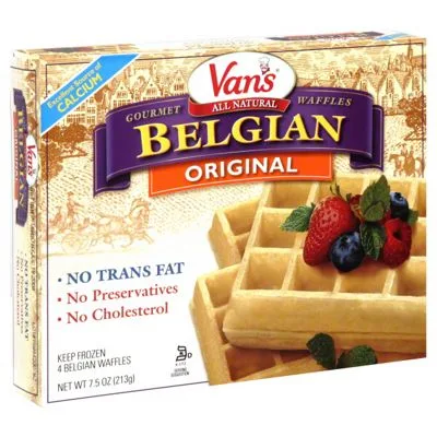 Waffles by Van's - Tier C kids snack