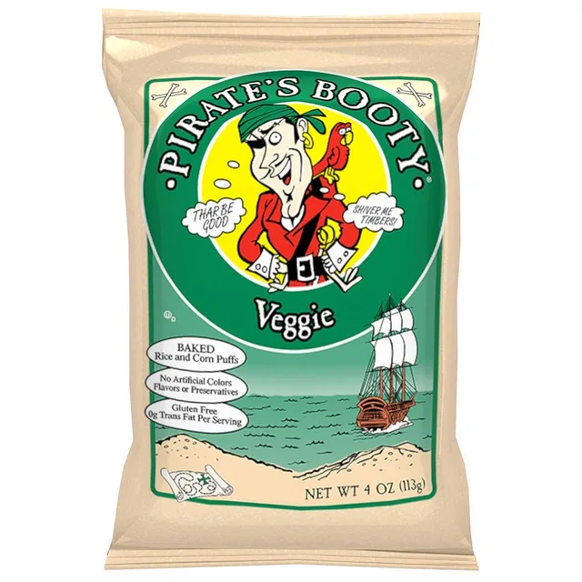 Veggie Puffs by Pirate Brands - Tier B kids snack
