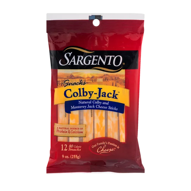 Colby-Jack Snacks by Sargento - Tier A kids snack