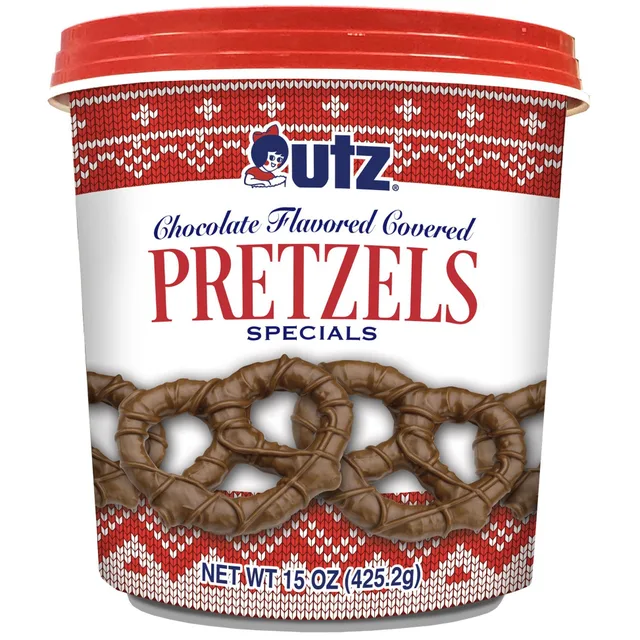 Milk Chocolate Flavored Dipped Pretzels, Milk Chocolate by Utz - Tier E kids snack