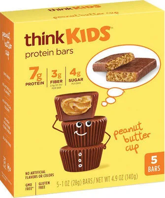 Think! kids peanut butter bars by Think! - Tier C kids snack
