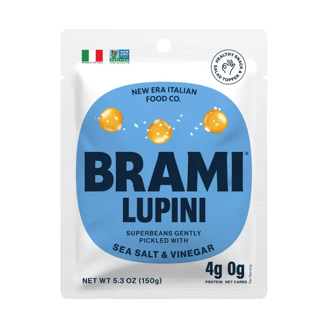 Brami Sardinian Sea Salt Lupini Beans by Brami - Tier A kids snack
