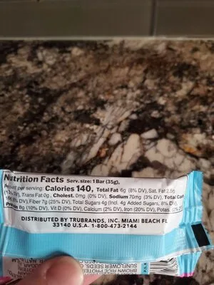 TRUBAR KiDS Fudge-Tastic Brownie Bar by TRUBAR Kids - Tier D kids snack