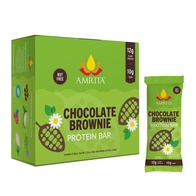 Chocolate Brownie Protein Bar by Amrita - Tier C kids snack