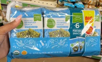 Roasted seaweed snacks by Simple Truth - Tier A kids snack