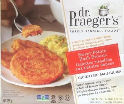 Sweet Potato Hash Browns by Dr. Praeger's - Tier E kids snack