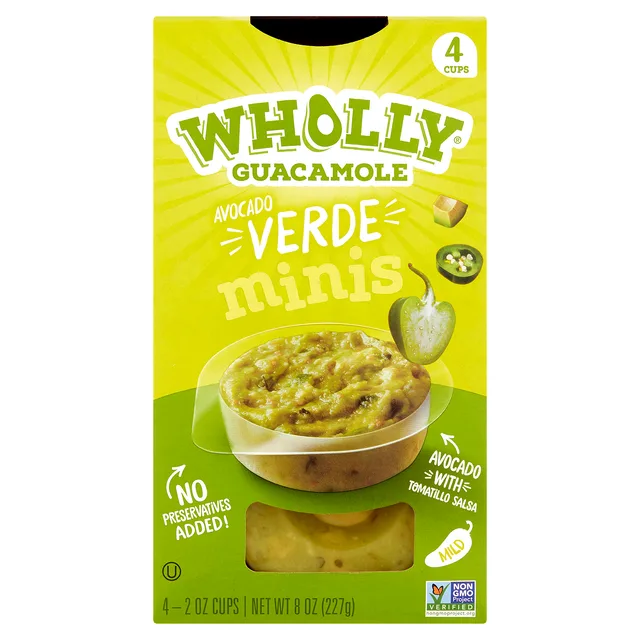 Wholly Guacamole 100-Calorie Minis — Avocado Verde by Wholly Guacamole - Tier B kids snack