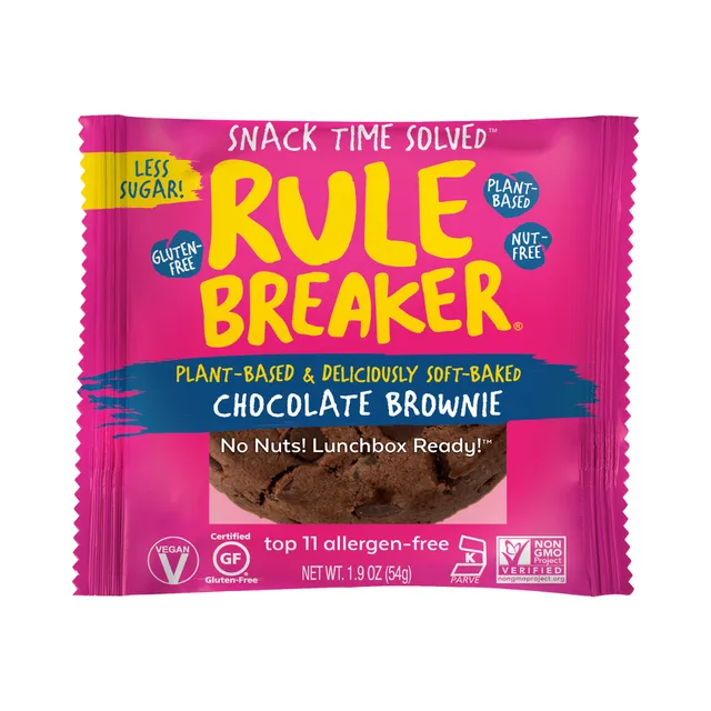 Chocolate Brownie Cookie by Rule Breaker Snacks - Tier D kids snack